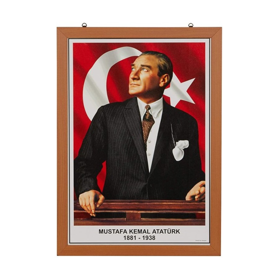 Atatürk Posteri 35x50 Mdf Panda
