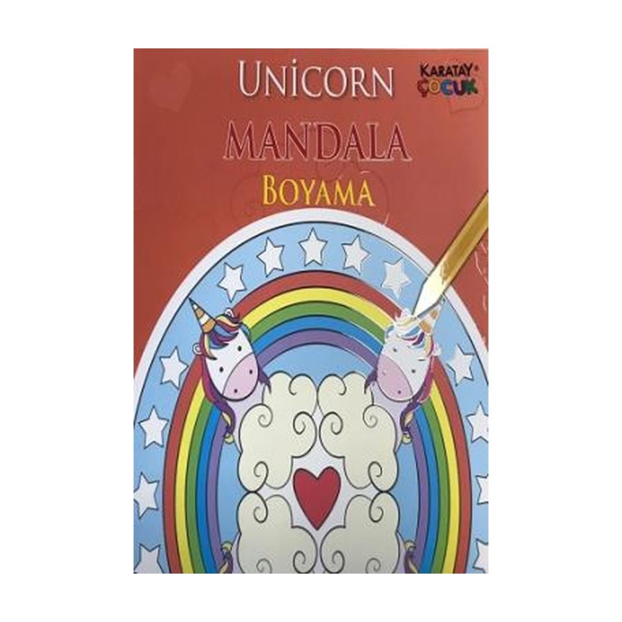 Mandala Boyama Unıcorn