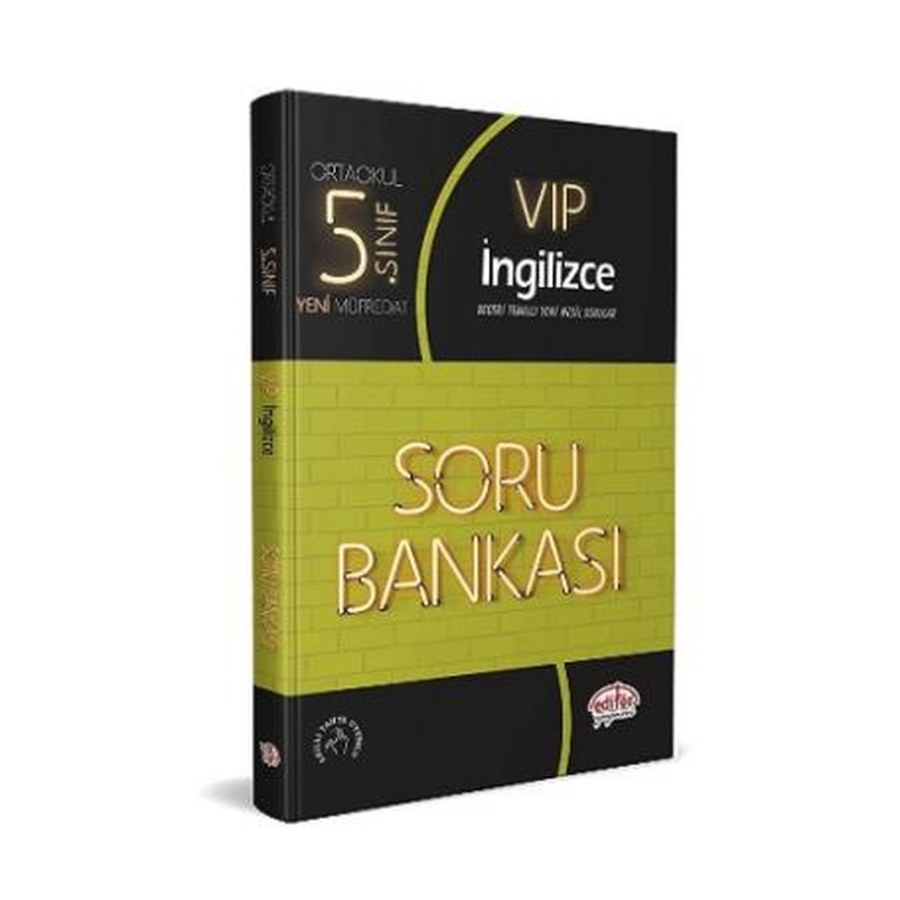 Editör Vip 5.sınıf Ingilizce -sb- 2019