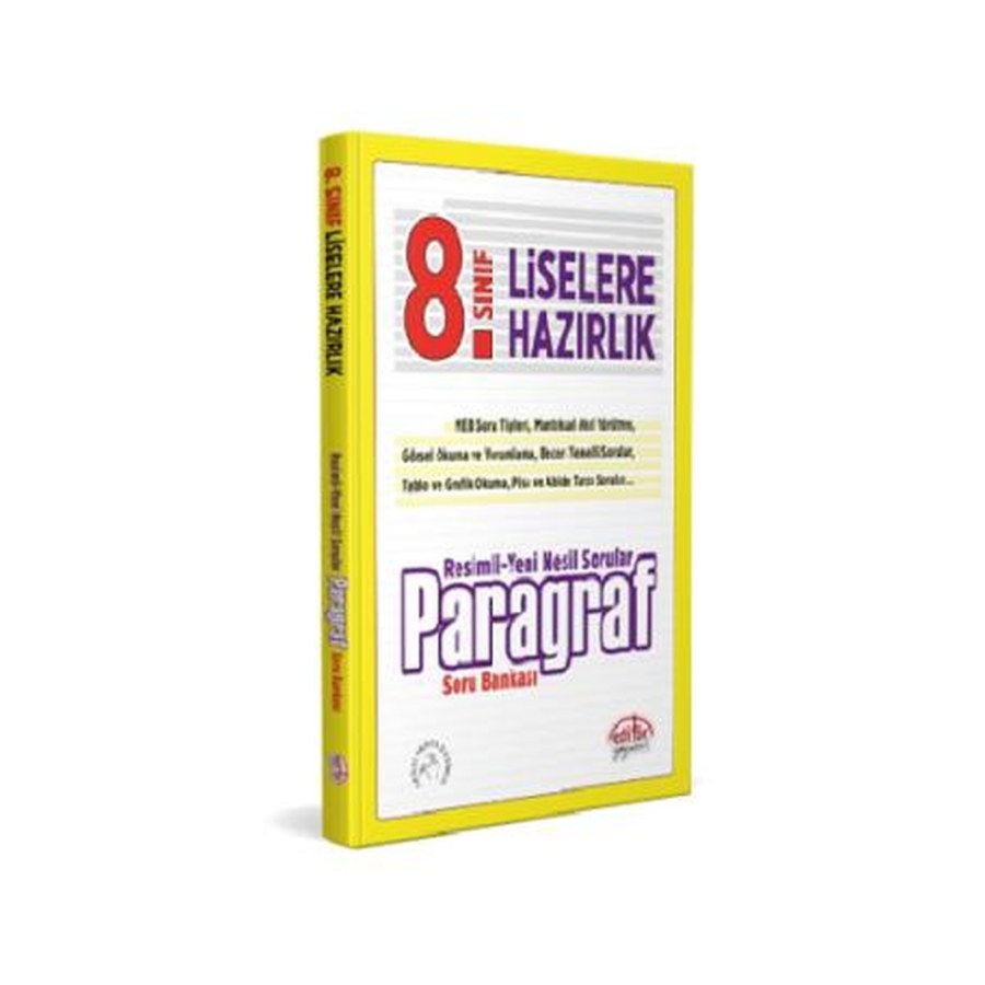 8.sınıf Resimli Paragraf Premier Baskı Edit Editör