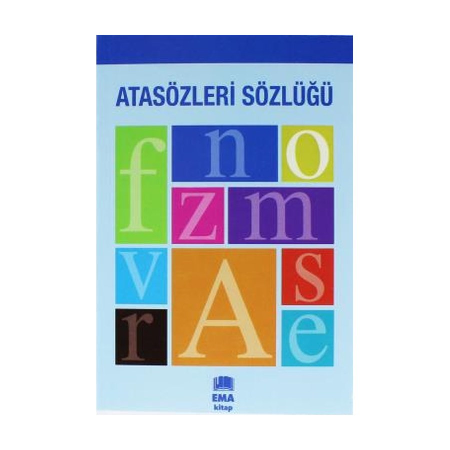 Atasözleri Sözlüğü Deyimler Sözlüğü Ema Kitap