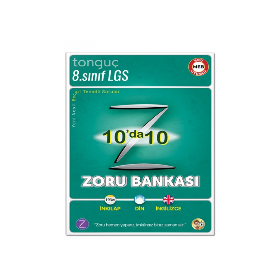 8. Sınıf 10`da 10 Zoru Bankası