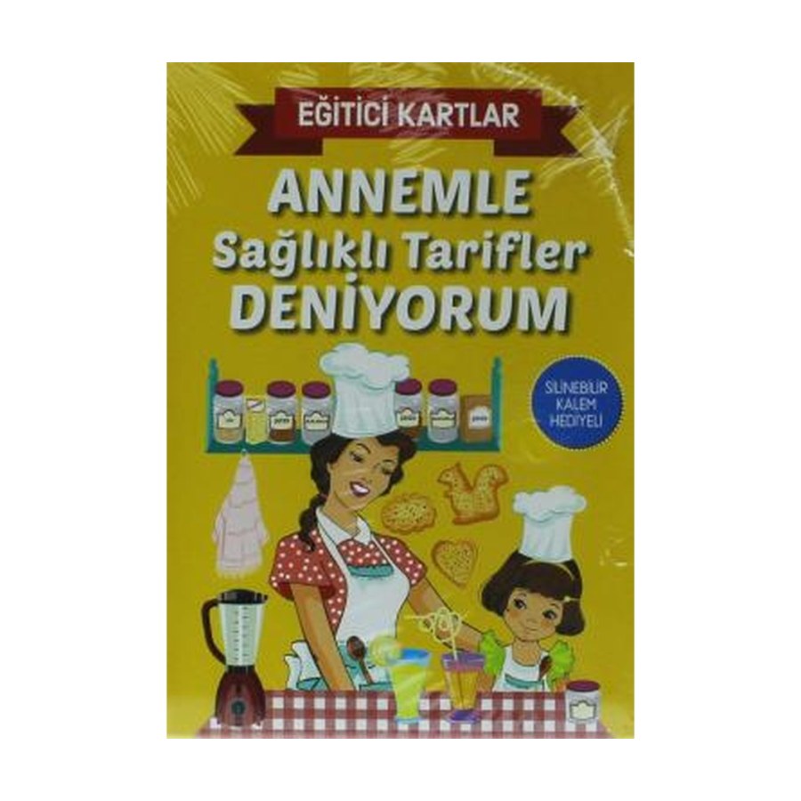 Eğitici Kartlar Annemle Sağlıklı Tarifler Deniyoru